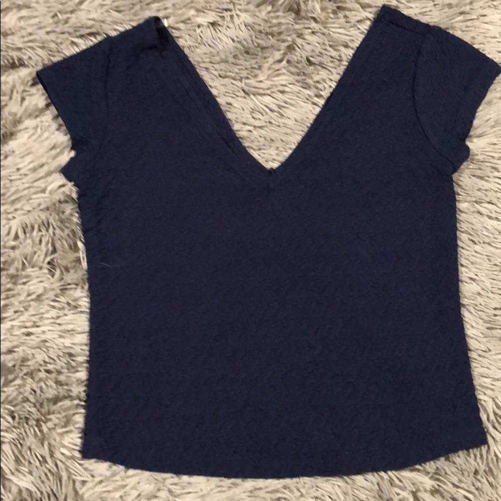 Used Dark Blue Crop Too